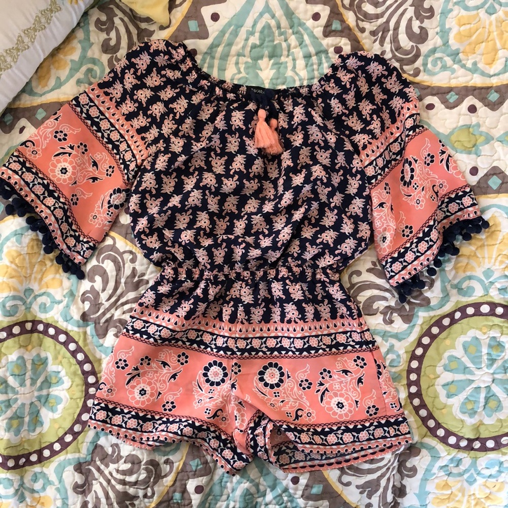 Takara Girls Romper. Worn once, like new condition.